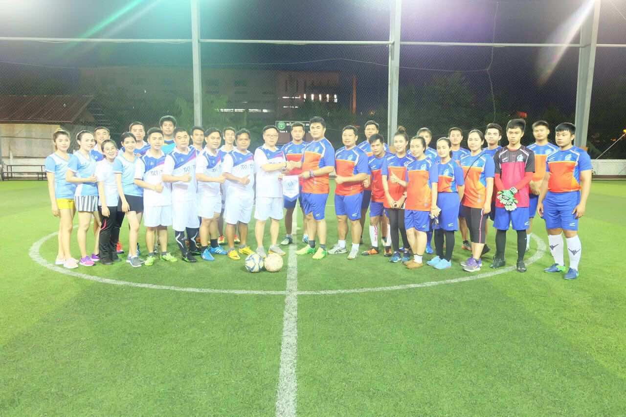The friendship Football match between CSEnergy And TKi